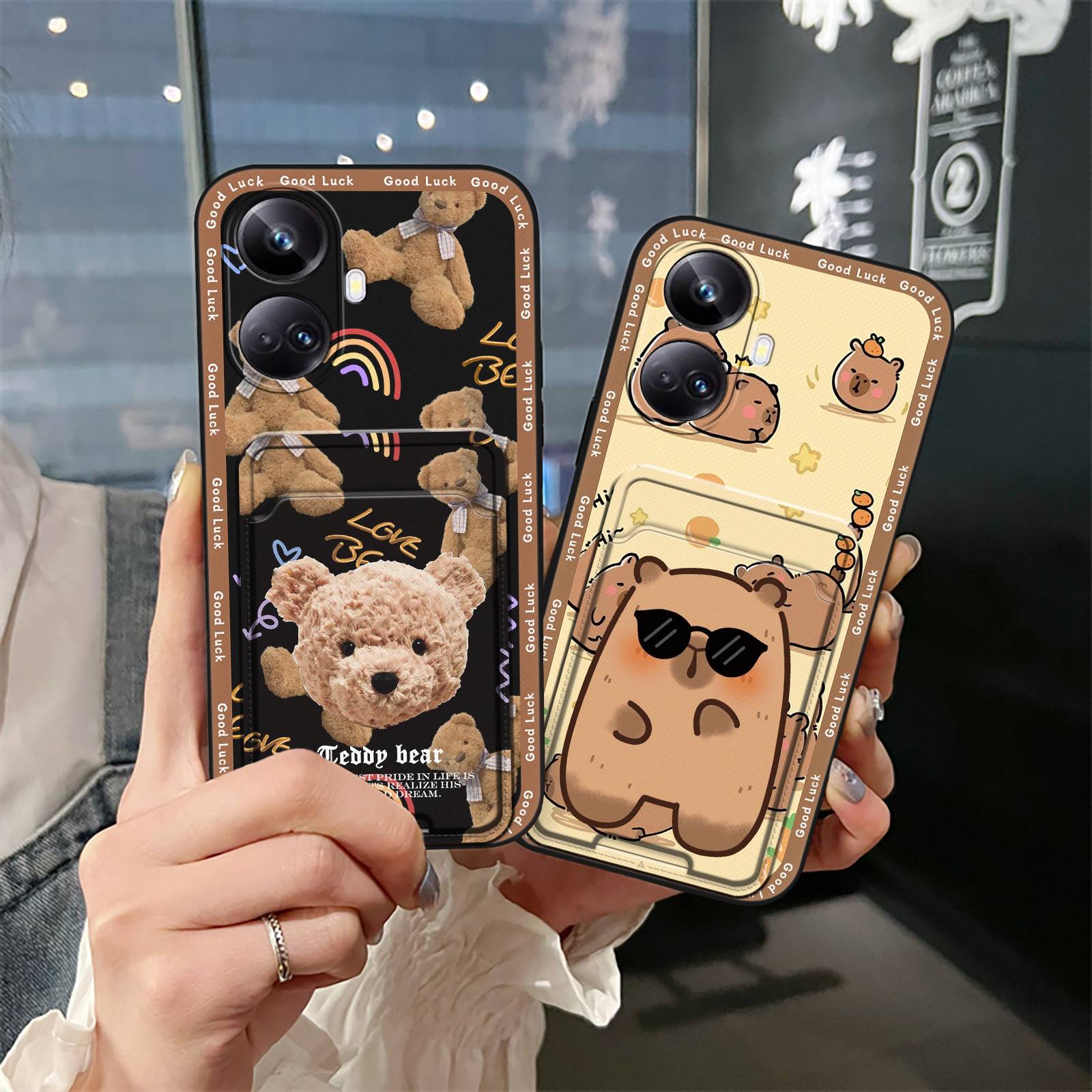 TPU Graffiti Phone Case For OPPO Realme10 Pro+ 5G Cute Full wrap Fashion Design Cartoon Waterproof Cover Anti-dust