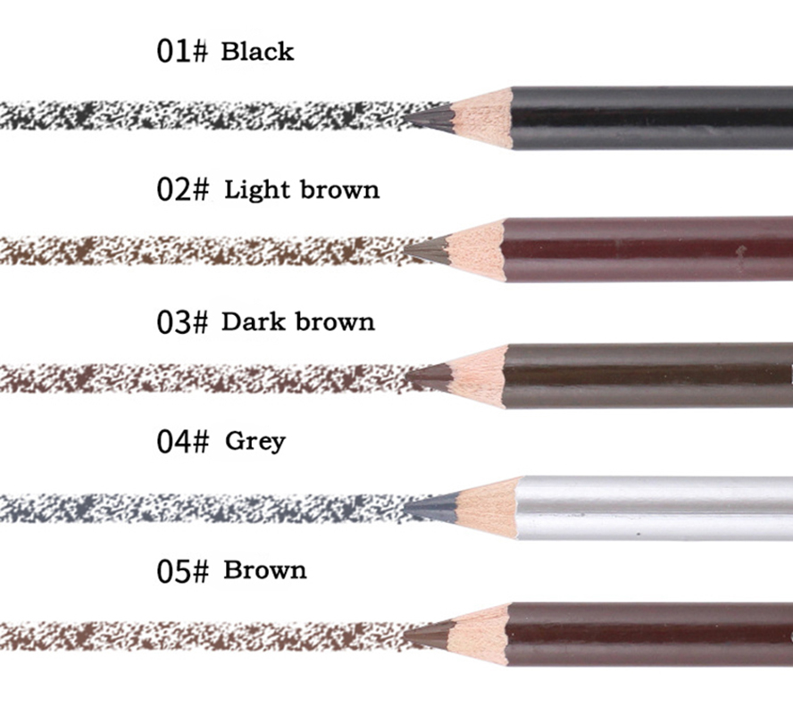 Wenefang Fashion Make-up for Women Cheap Makeup Eyebrow Pencil Brush Cosmetic Tools Wholesale Waterproof Eyebrow Eyeliner Beauty Cosmetics