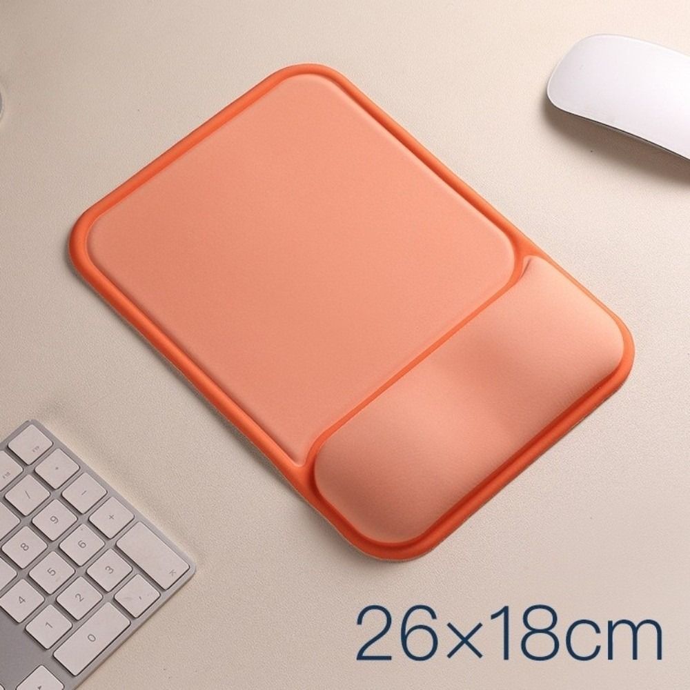 Gaming Mousepad Cute Cloud Rainbow Mouse Pad Silicone Non Slip Keyboard Wrist Rest Washable Ergonomic Keyboard Wrist Support Pad Office Work