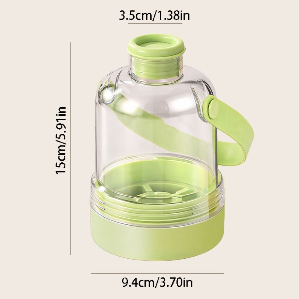 Multi-Function 2 in Ice Cube Water Bottle 7 Grids Silicone Ice Cube Kettle Reusable Creative Ice Mould Tray Summer