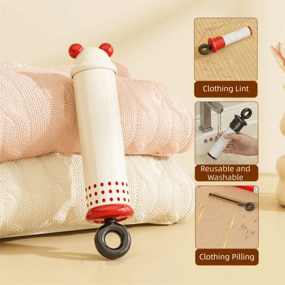 Practical Reusable 2 in Lint Remover Washable Strong Adhesive Pet Hair Remover Efficient Portable Hair Sticky Roller Household
