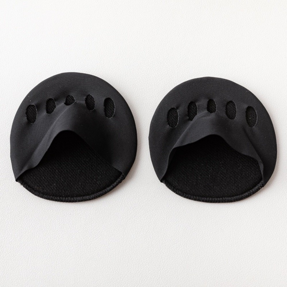 Shoe Accessories Anti-slip Invisible Forefoot Pad Ice Silk Breathable Half Size Forefoot Cushion Insoles Five Toes Half Foot Socks Summer