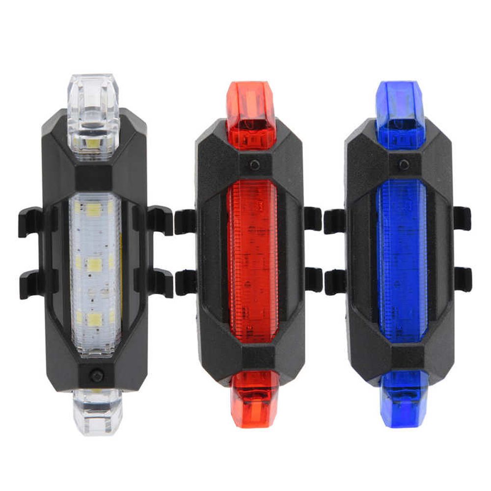 Portable Safety Warning MTB Bicycle Cycling Accessories Bicycle Lamp Bicycle Lights Bike Rear Taillight Charge Bike Lights Taillight Lights