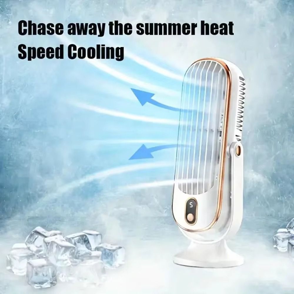 Household Appliances Charging Small Plug in Fan Silent Mute Desktop Electric Fan High Quality Durable Quiet Cooling Fans Unisex