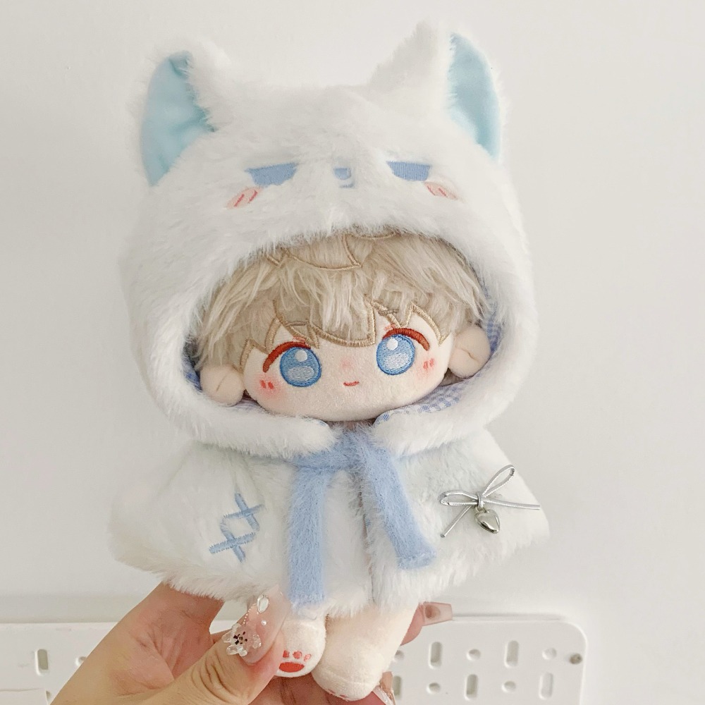 No Attributes Dolls Clothes Skirt 10cm Cotton Doll Clothes Dress Cute Doll Clothes Outfit Mini Suit Doll Dress Up Set Doll Accessories