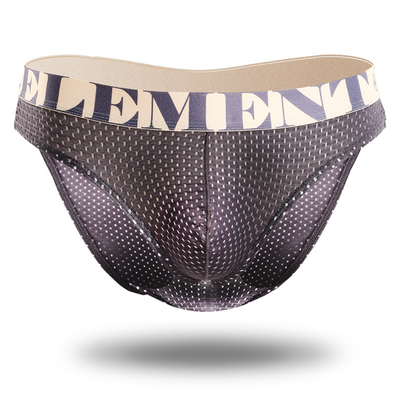 Men's Triangle Breathable U-convex Summer Ice Silk Mesh Youth Mesh Shorts Are Comfortable Trendy Soft 184