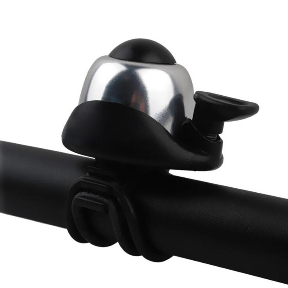 Classical Portable Warning Safety Loud Tone Rubber band Aluminum Bike Horn Ring Bells Alarm Rings Bicycle Bell