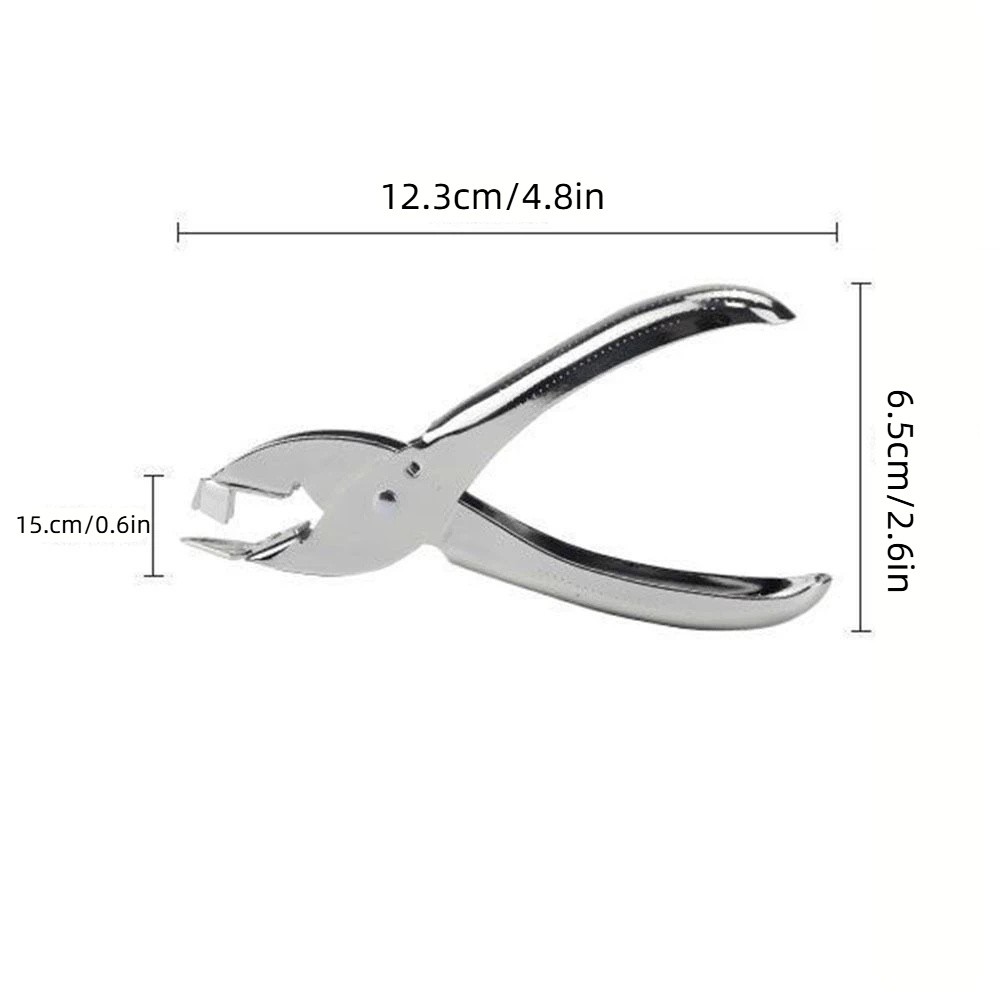 Comfort Hand-held Staple Remover Portable Mini Nail Puller Metal Plier Style Staple Puller Home Use