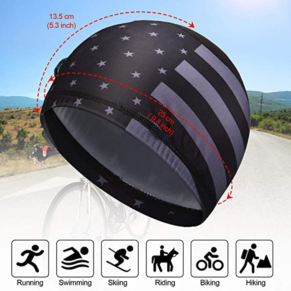 Men Women Cycling Equipment Motorcycle Running Hat Bicycle Cap Bike Headwear Helmet Liner Cap Cycling Cap Cooling Cap