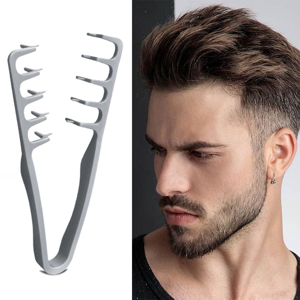 Creative Gift Easy to Clean Hair Styling Fluffy Roots Combs Lightweight Portable Curly Volumizer Hairline Comb Hair Care Tool Hair Combs