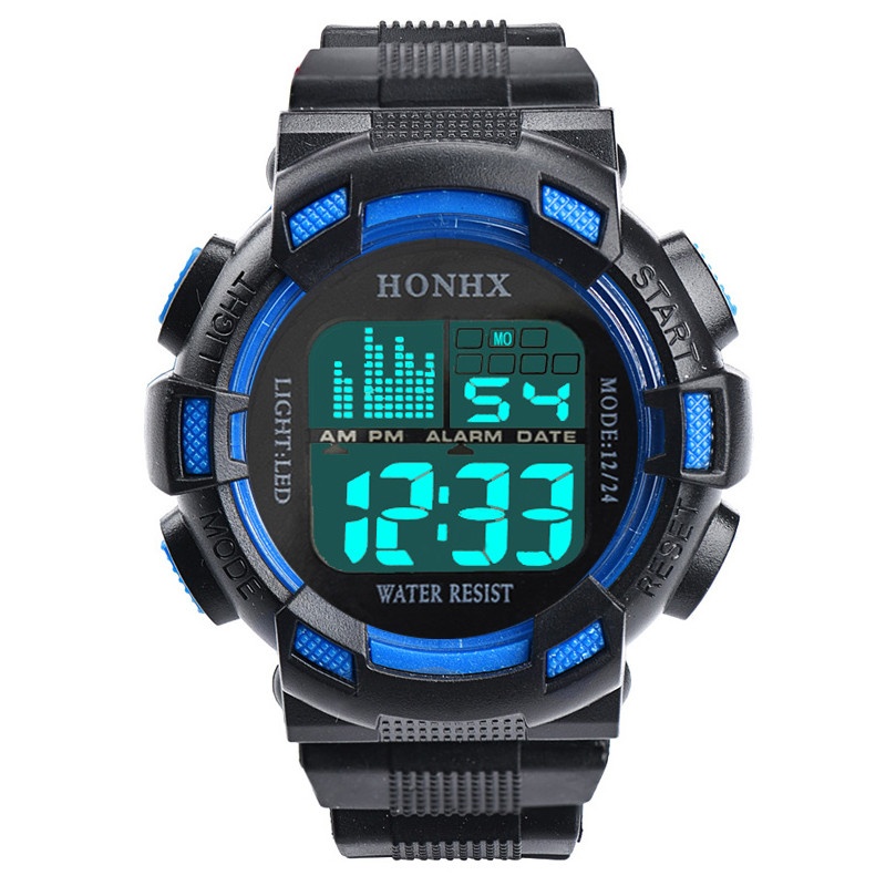 【New arrival】Big Numbers Men Sport Watch Digital Multifunction Alarm Chrono 5ATM Waterproof Back Light Hot Brand Led Men Women Outdoor Clock