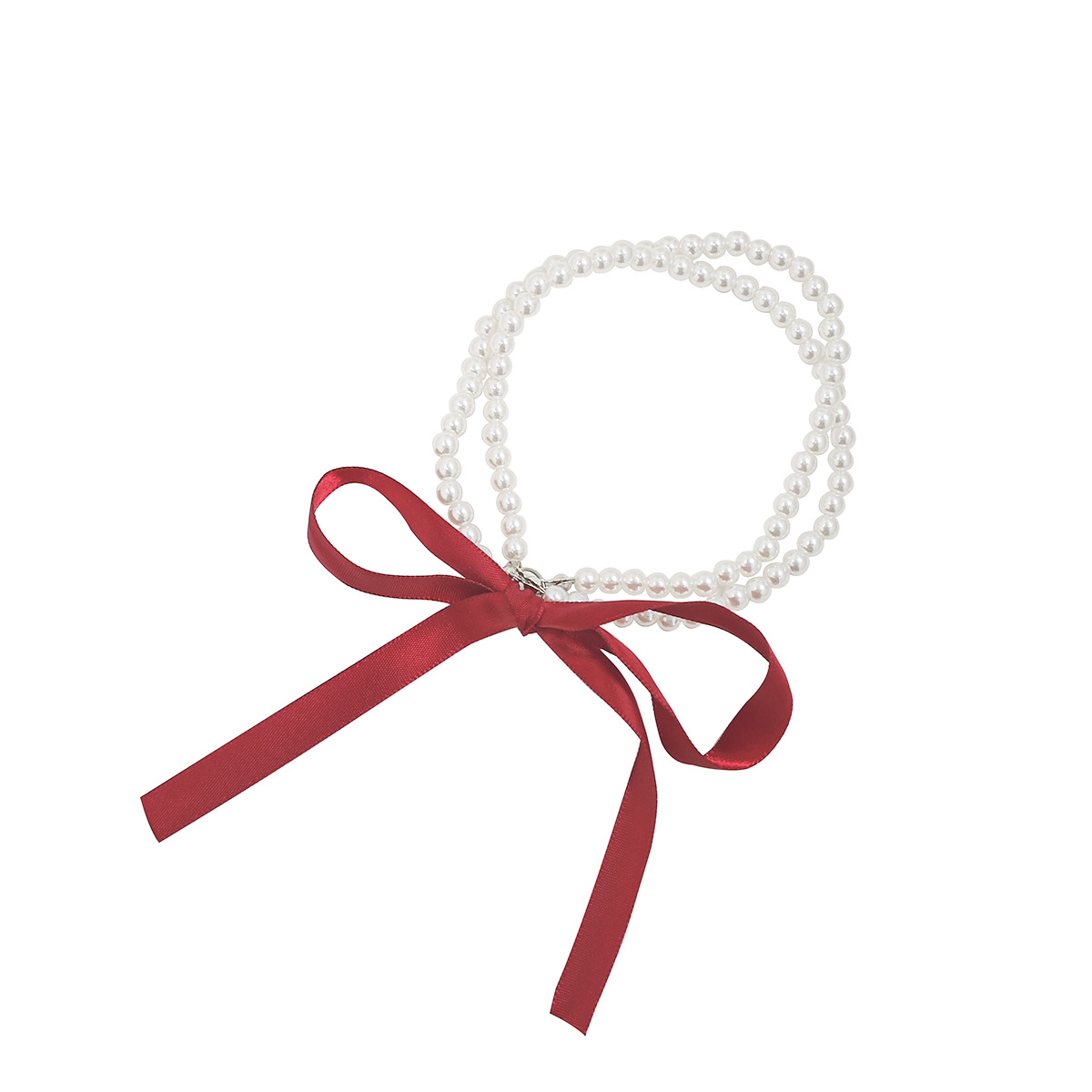 【Whoever uses it, who praises it】Korean Simple Gentle Bow Lace Anklet Super Fairy Fresh Sweet High Heels Accessories for Women