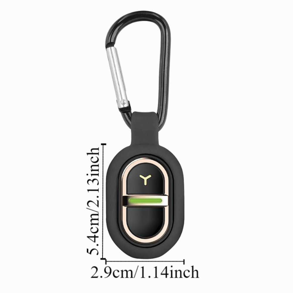 Pest Reject Portable Ultrasonic Mosquito Mini IPX4 Waterproof Electronic Insect Rechargeable Silent Flea and Tick Repeller Travel