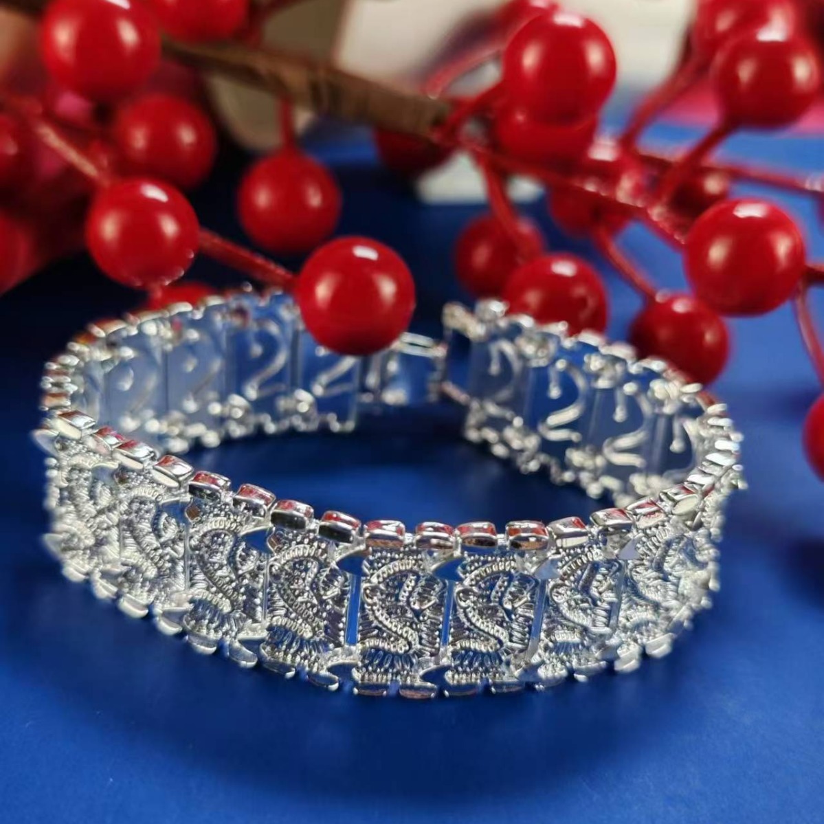 【New arrivals】Bully Dragon Seiko Men's Dragon Four Seas Flower Bracelet Dragon Bracelet Men's Bracelet