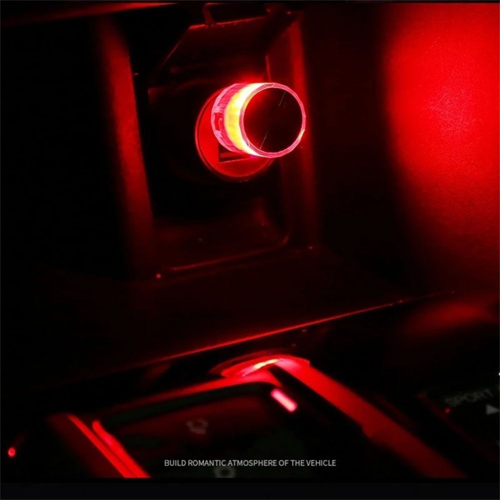 Computer Portable Flash LED PC Interior Environment Mini Car Ambient Light LED Ambient Light Atmosphere Lamps Decorative Light