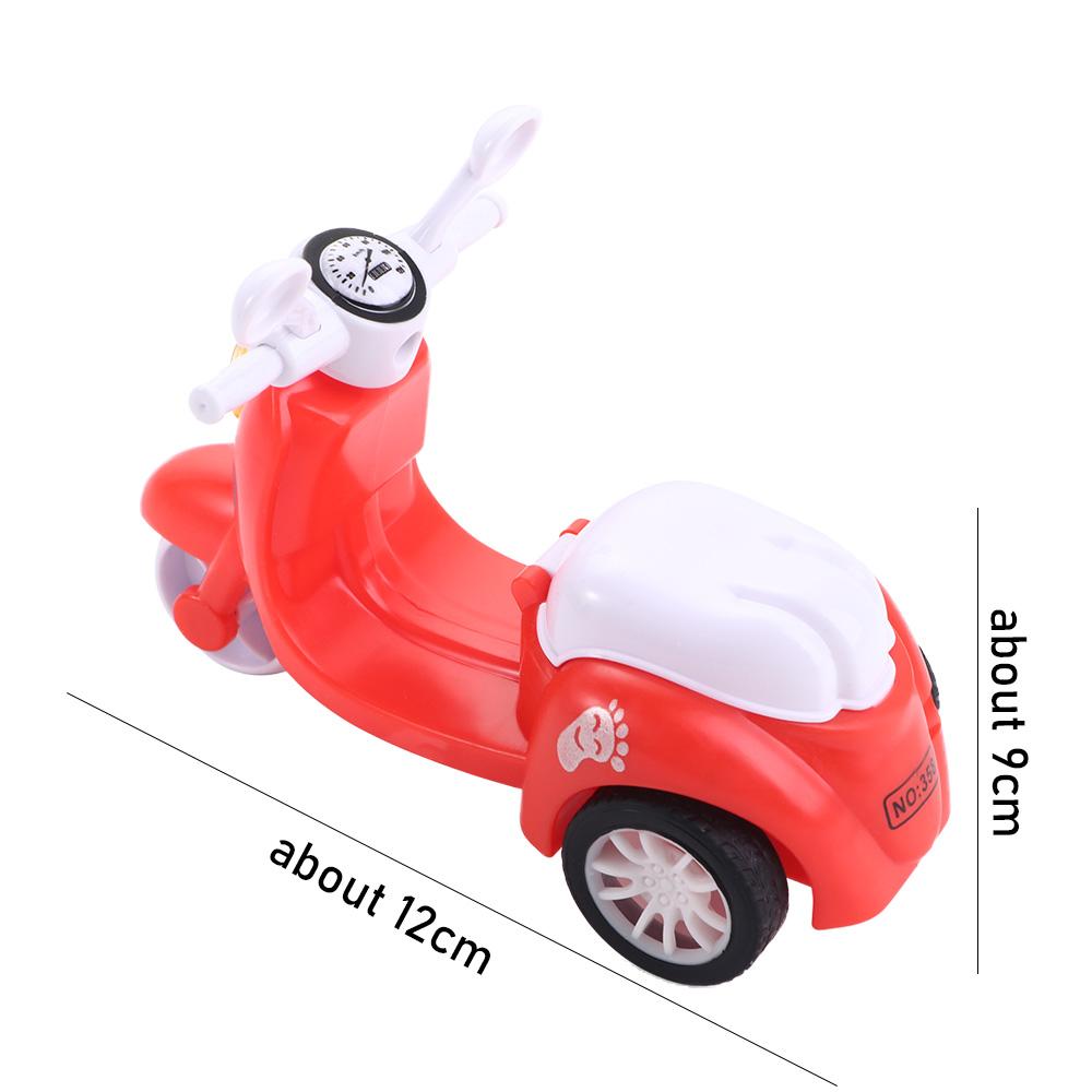 1pc Baby Inertia Mini Motorcycle Car Toys Plastic Simulation Motorcycle Early Learning Funny Birthday s