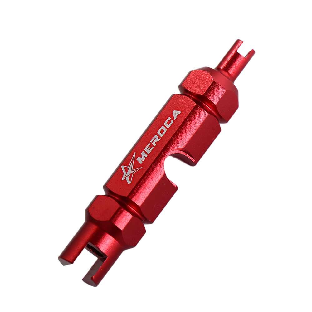 MTB Mountain Bike 3 in Schrader Valve Tool Disassembly Aluminium Alloy Valve Core Wrench Small and Compact Portable Air Nozzle Wrench Tube Tire