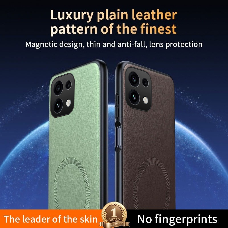 Phone case For OPPO Reno 16 16 Pro Back cover Luxurious Feel Magnetic Leather Phone Case with Enhanced Drop Protection Phone Case Anti-knock Shell for OPPO Reno 16 Pro Cover cases