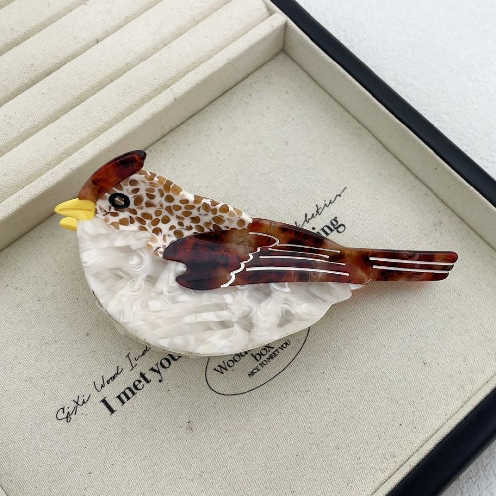 Personalized Cute Cartoon Animal Shark Clip Creative Woodpecker Hair Claw Headwear Swallow Bird Hair Claw Travel