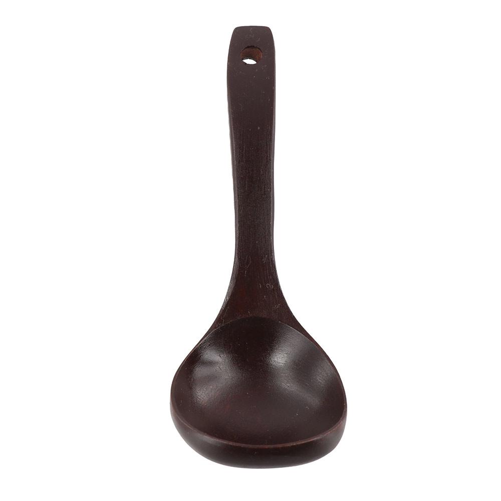 Bamboo Tableware Wooden Accessorie Gadget Soup Spoon Scoop Long Handled Kitchen Cooking Utensil