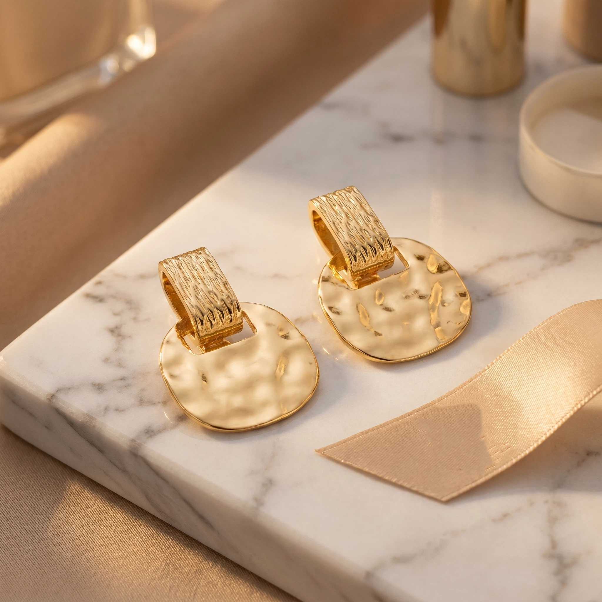 Simple Elegant Square Ear Clips Temperament Light Minimalist Ear Clips French Style Women Earrings Special Events