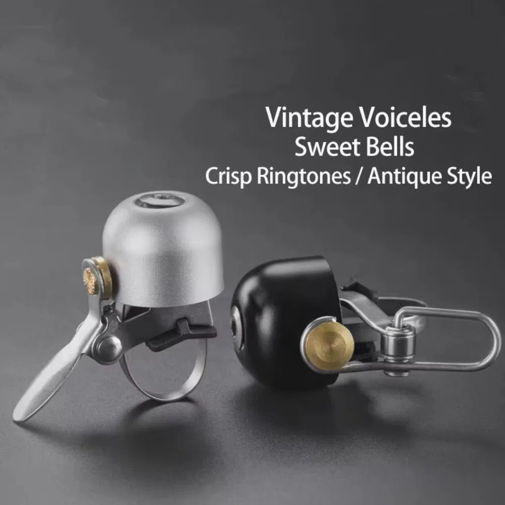 Loud Clearly Sounds Bicycle Bell Ring Bike Gadgets Steel Mountain Bike Handlebar Ring Safety Horn Small MTB Road Bike Retro Bell Kid Cycling