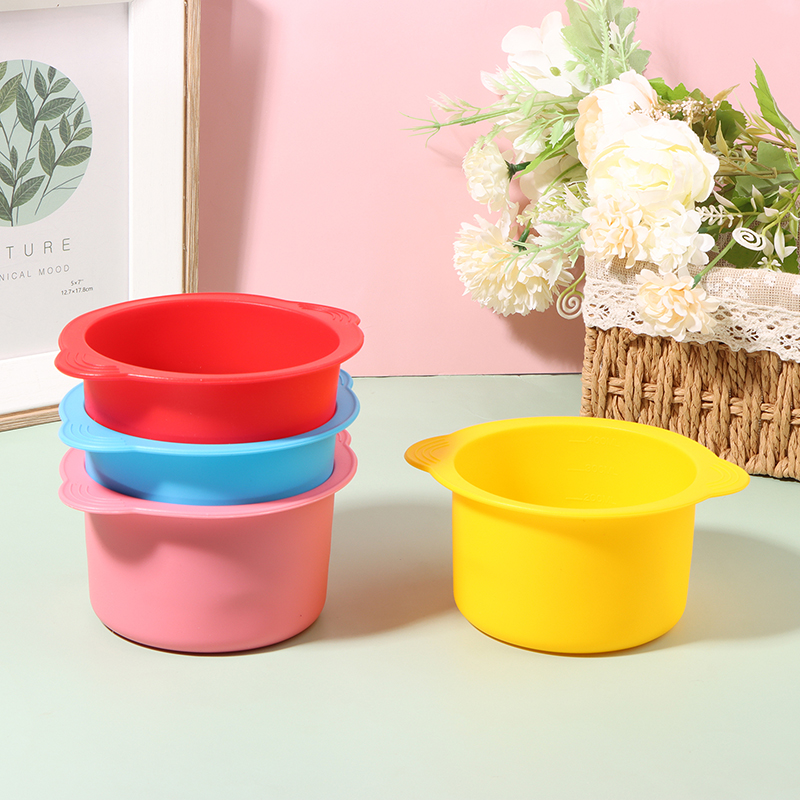 Wenefang Fashion 1Pcs Wax Warmer Replacement Pot Heat-resisting Silicone Bowls Non-Stick Pan Liner Easy Clean Hair Removal Melting Waxing Bowl