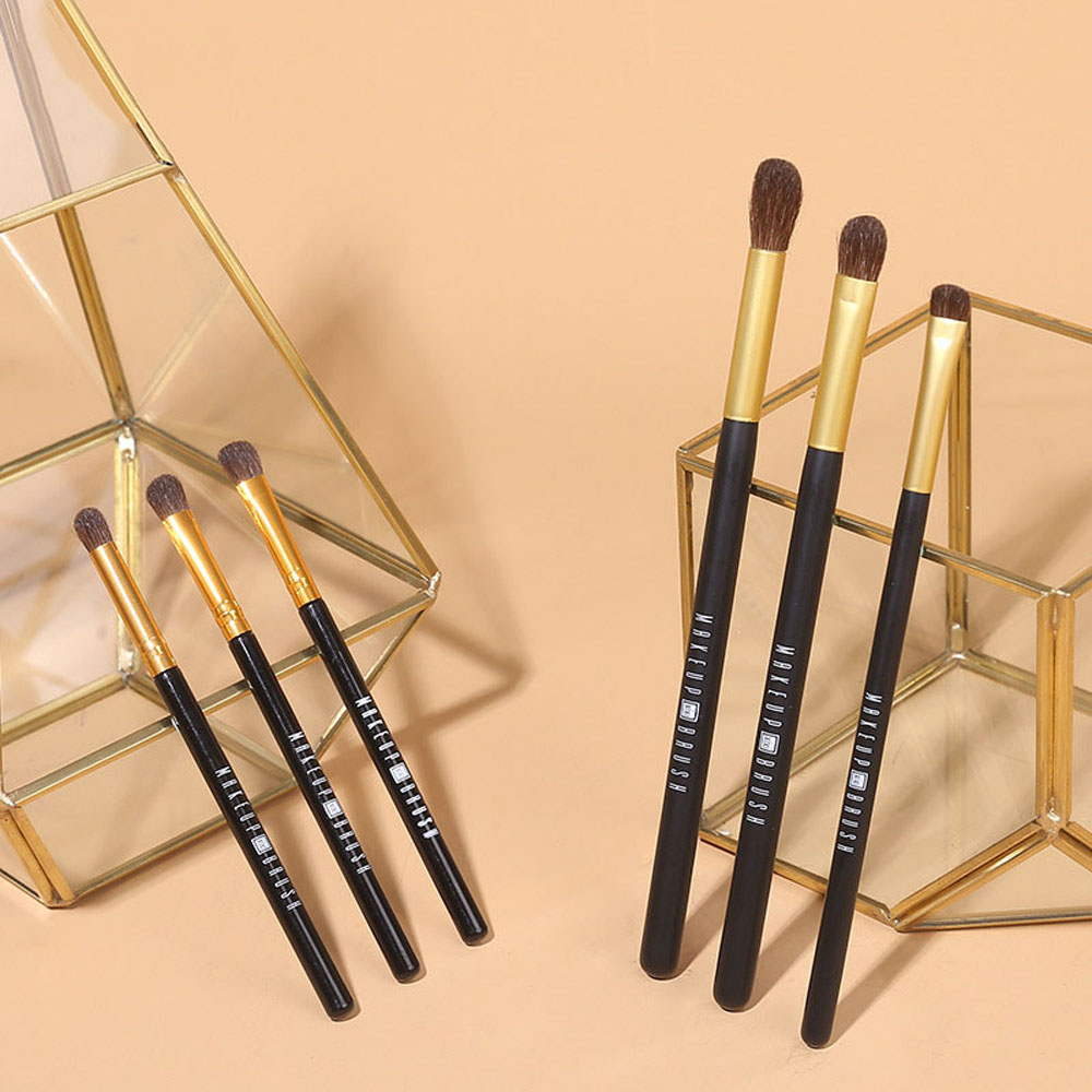 Portable Stylish Beauty salon Net red Aluminum Eye Shadow Brush Beauty Tool Makeup Brush Eye Shadow Stick