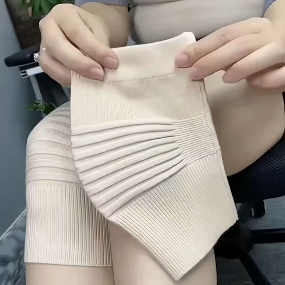 Women Men Cotton Knee Warmers Knitted Soft Thermal Knee Brace Pads Stretch Fit Thermal Knee Pads Suitable for Old Cold Legs