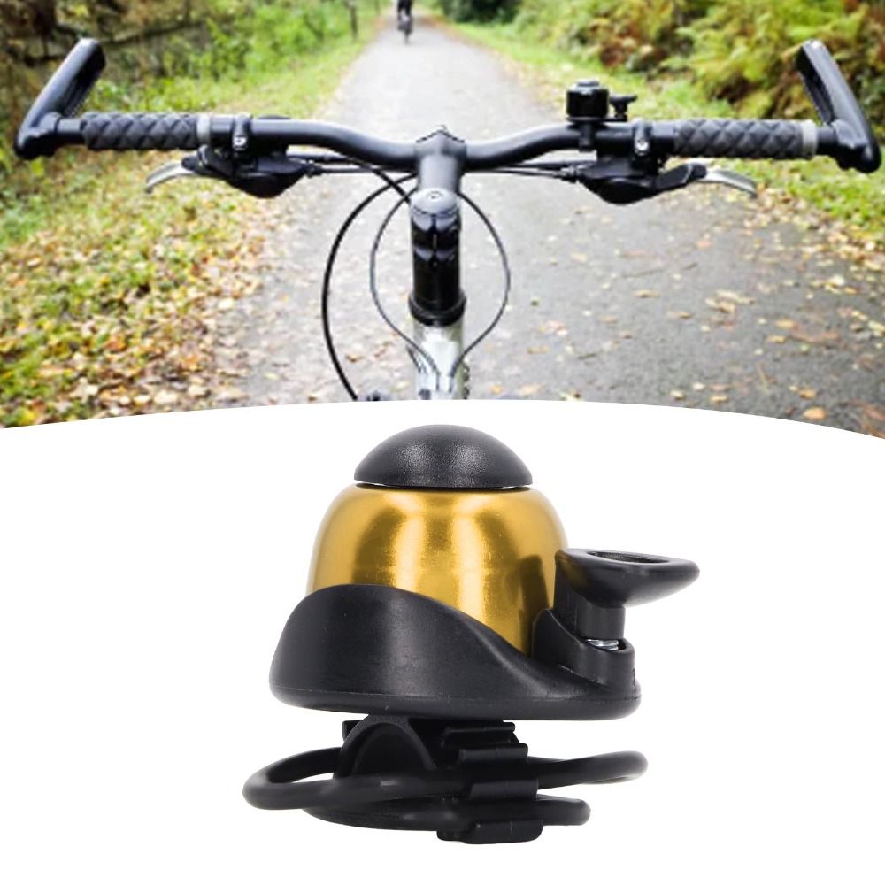 4 Pcs Durable Aluminum Alloy Bike Horn Adjustable Mini Bicycle Bell Loud Sound Bike Bell Road Bike