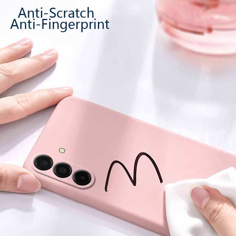 Olige For Samsung Galaxy A26 A36 A56 Liquid Silicone Macaron Candy Color TPU Falling and shockproof Soft Phone Case Shell Protector Back Cover