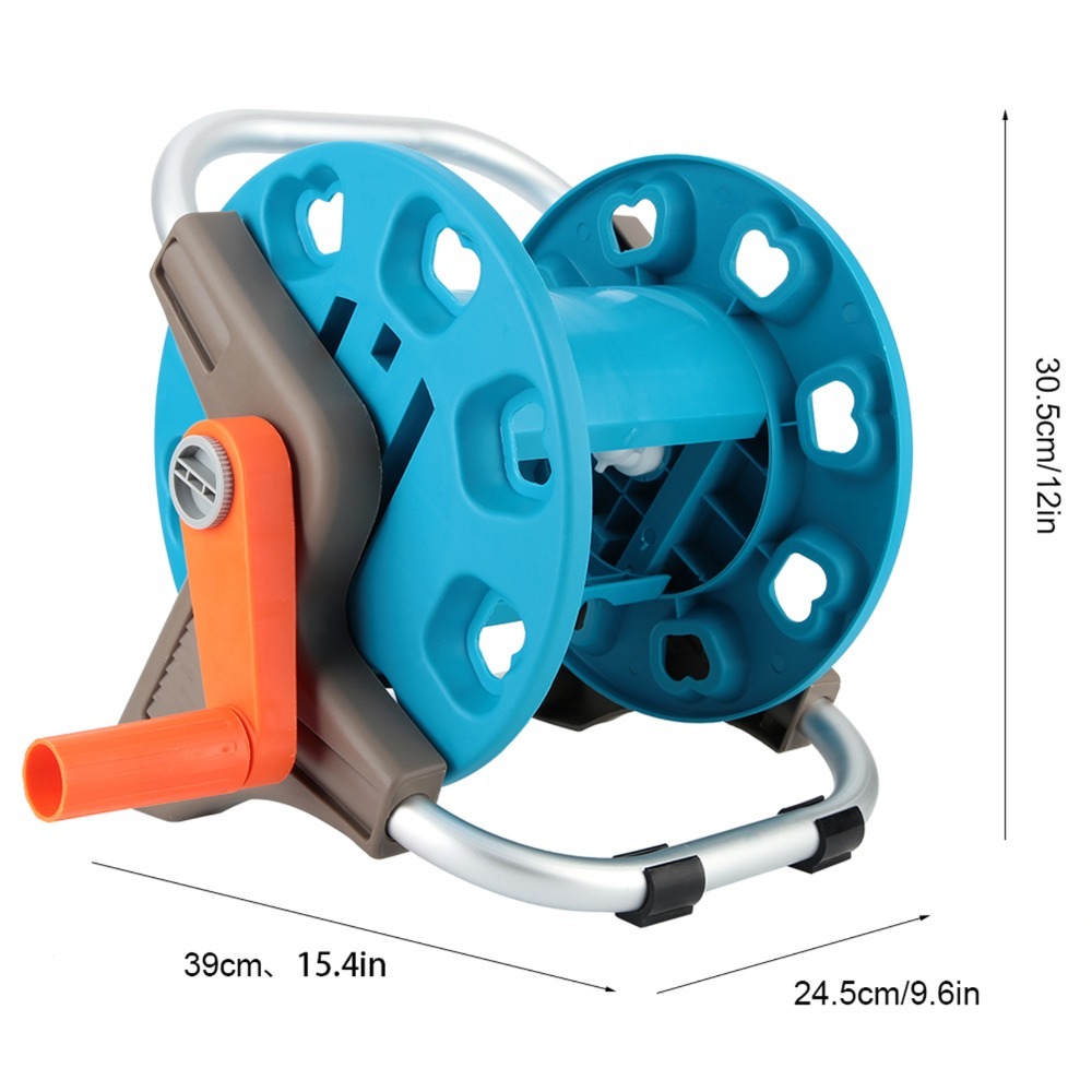 Durable Portable Garden Trolley Lightweight Easy Storage Water Pipe Trolley Sturdy Reusable Garden Garden Trolley Irrigation Support
