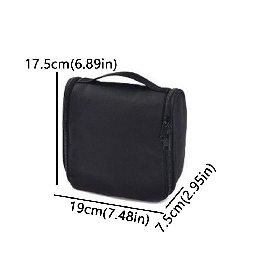 Toiletries Storage Foldable Travel Cosmetic Bag Waterproof Wet-Dry Compartments Carabiner Folding Wash Bag Portable Large Capacity Hanging Type Storage Bag Business Travel