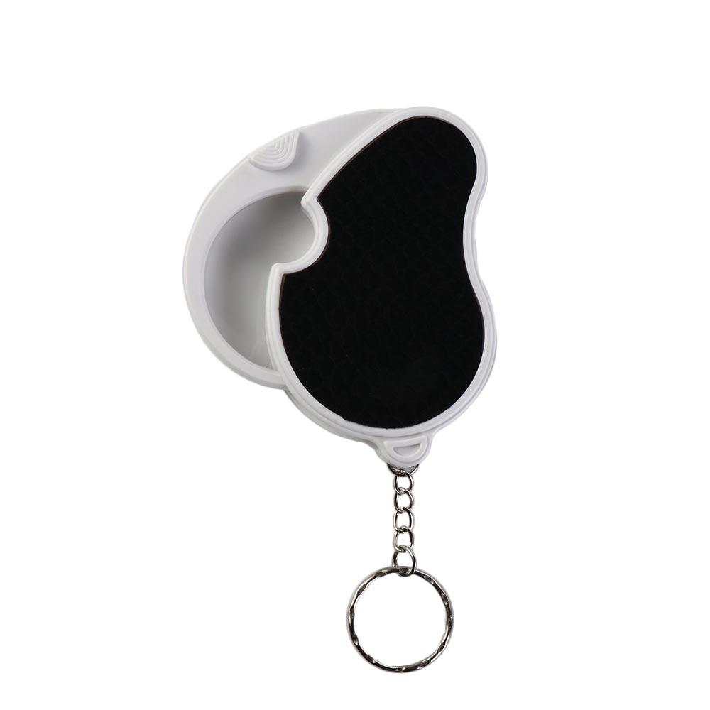 Mini With Light Foldable Magnifier Folding Handheld Handheld Magnifier 5X Lens Key Chain Magnifier Jewelry