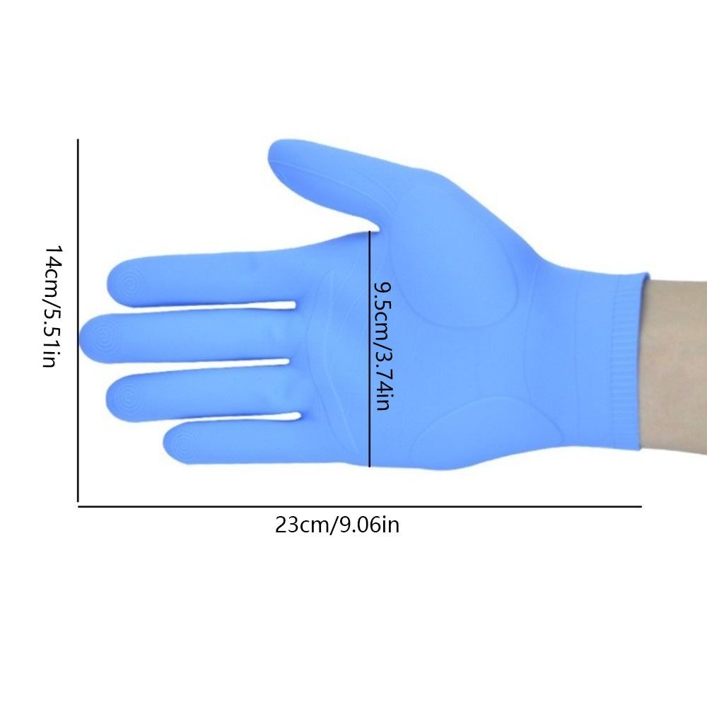 1Pair Multifunctional Soft Silicone Moisturizing Gloves Reusable Elastic Dishwashing Gloves Anti-stretch Waterproof Silicone Gloves for DIY Crafts