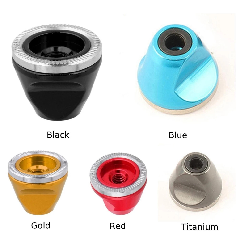 Axle M5 Durable Aluminum Alloy Mountain Bike Protection Hub Wheel Nuts Nuts Bolt Screw Hub Nut Screw Cap