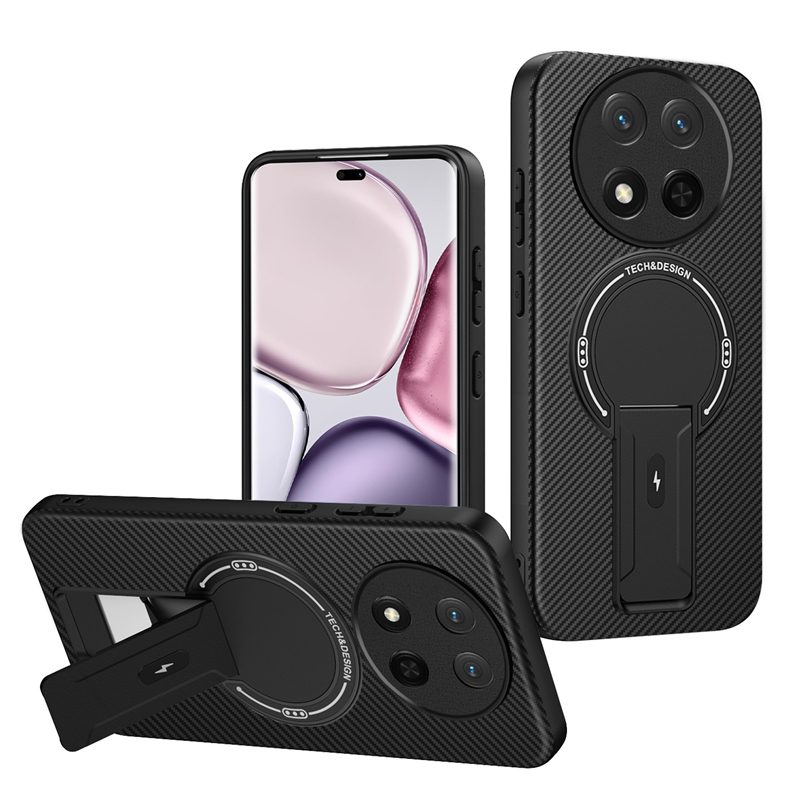 For Honor X6C X9A X9B X9C Case Phone Cover Multiple Stylish Color Options Support Wireless Charging Texture Hard Case Built in Bracket Shock Absorbing Design Back Cover for Honor X9C Smart Phone Casing