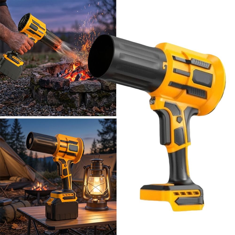 Battery Powered Wireless Cordless Handheld Leaf Blower Vacuum & Blow Brushed Motor Rechargeable Snow Blower Variable Speed Brushless Motor 2-in- Dust Vacuum Outdoor Garden