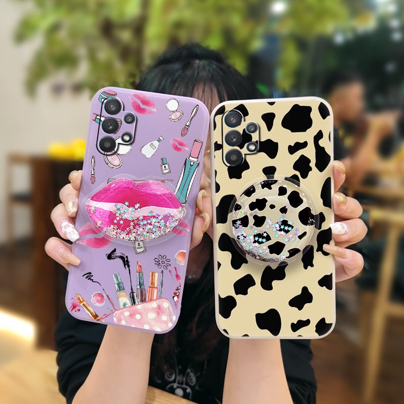 Durable Waterproof Phone Case For Samsung Galaxy A32 5G/SM-A326B/M32 5G-India TPU Soft Case Simplicity Fashion Design