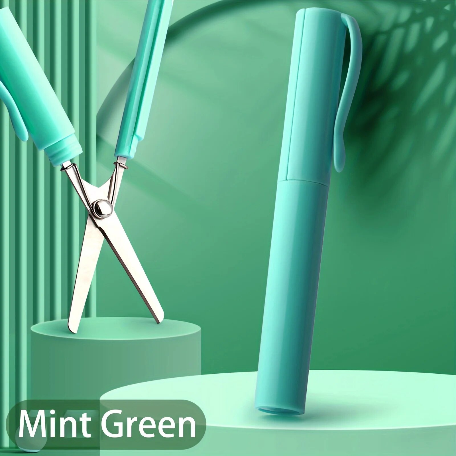 1pc Mini Folding Scissors Compact Versatile for Students and Artists