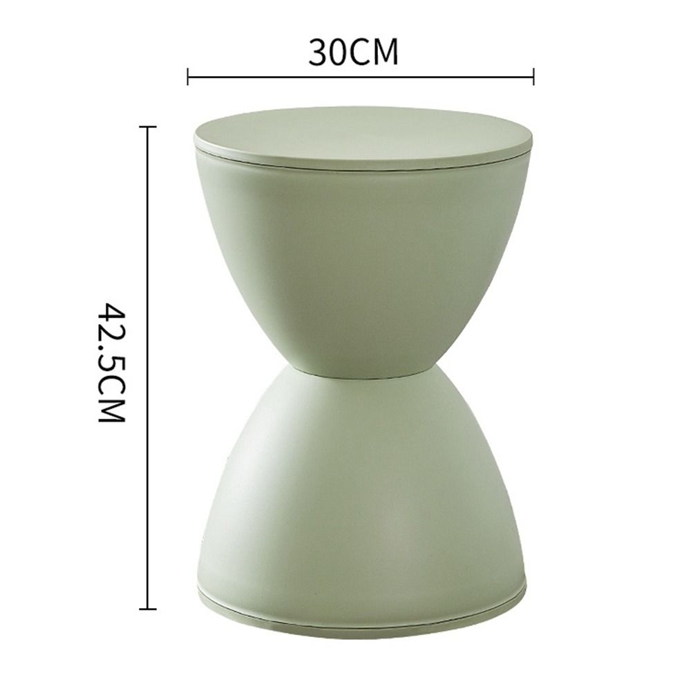 Multifunctional Durable PP Waterproof Non-slip Antiwear Easy to Use Corrosion Resistance Home Furnishing Shoes Stool Round Stool Waiting Stool Children Stool