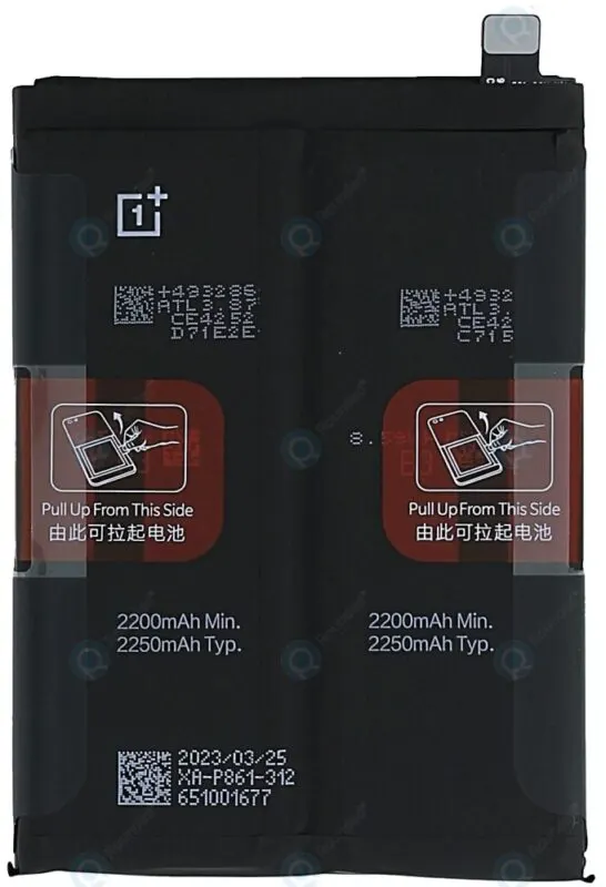OnePlus 11R Battery Replacement BLP975 for ACE2 Spare Part