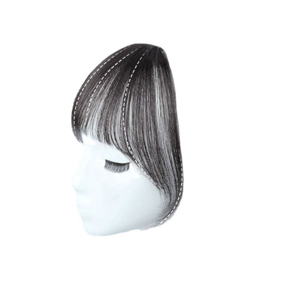 Fringe Black Party Fake Hair Accessories Short Clip In Girls Women 3D Bangs Wig Front Neat Bang Straight Bangs Synthetic Air Bangs
