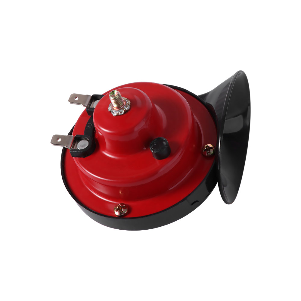 Pair 300DB 12V Universal Electric Snail Train Horn Super Loud Waterproof Horns Siren for Motorcycle Car Truck SUV Boat