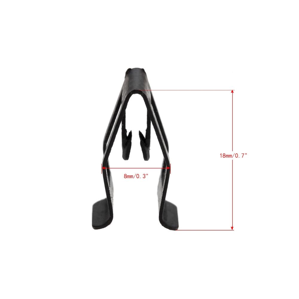 10Pcs/20pcs 8mm Hole Auto Bumper Fastener Rivet Retainer Clips Car Door Trim Panel Clip Fasteners for Nissan for Toyota