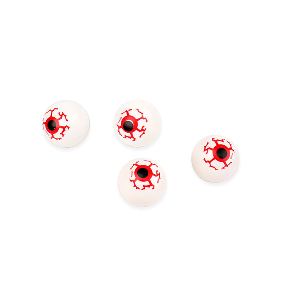Scary Round Halloween Decoration Halloween Small Red Bloodshot Eyes Simulation Eyeballs Hollow Eyeballs Fake Eye Balls Bouncing Eyeballs