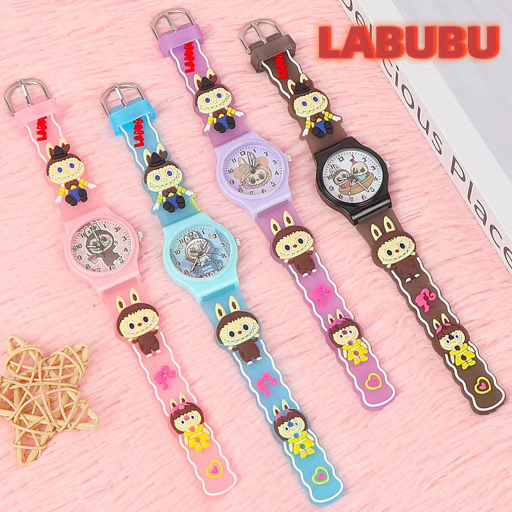 【New Arrivals】Hot-selling cute cartoon children's watch with jelly student hands and pointers, high-quality and attractive design