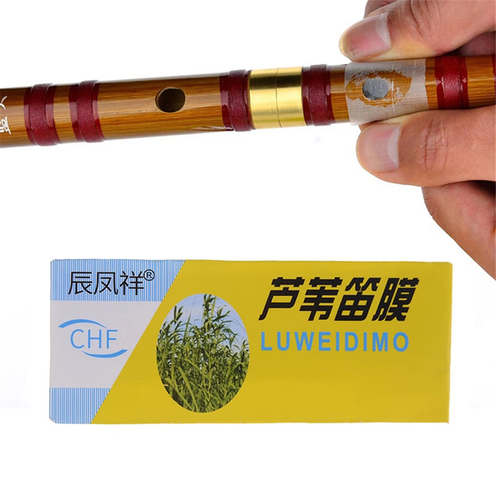 Reed 10Pcs Dizi Chinese Flute For Musical Instruments Flute Diaphragm Natural Bamboo Flute Metal Flauta Dizi Membrane