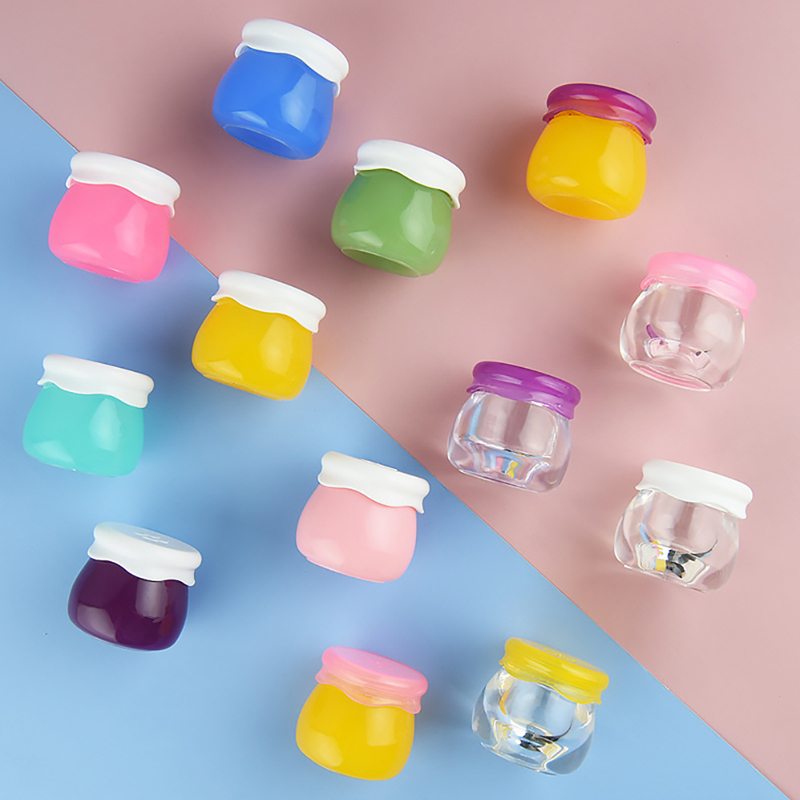 1Pc Cosmetic Jar Small Empty Cosmetic Refillable Bottles Plastic Eyeshadow Makeu DD7
