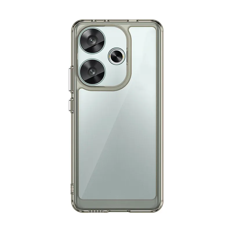 Xiaomi POCO F6 Phone Case,Magnetic Transparent Drop-Proof Phone Case Cover for Xiaomi POCO F6